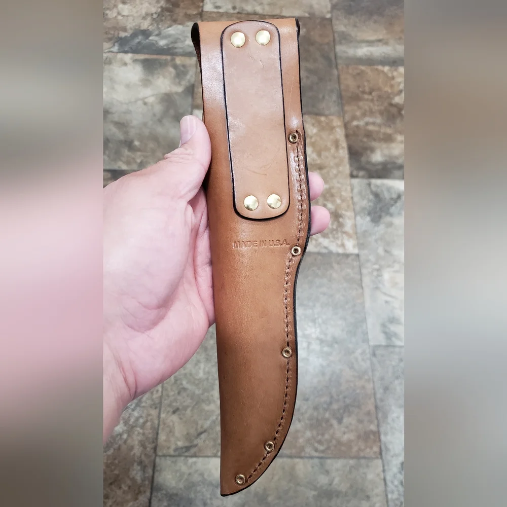 Cutco 1769 Hunting Knife with Sheath in black/classic